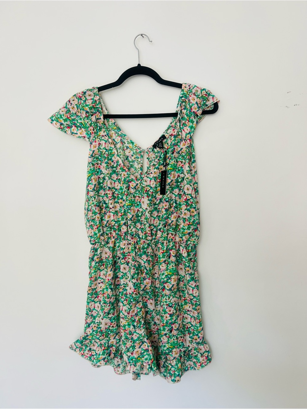 UK2LA Green Floral Women’s Shorts Skort